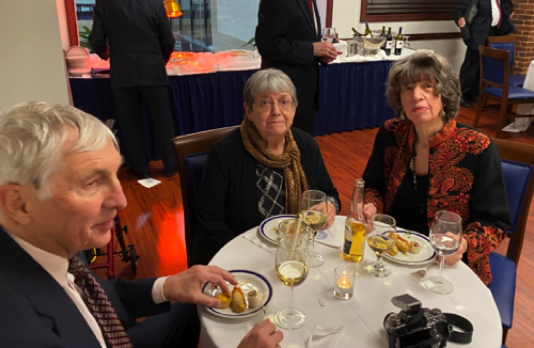 Boy on the Bridge would also have not been possible without the support provided by (right to left) Dr. Ellen Frost, Sharyn M. Marble, and Bill Pedersen.